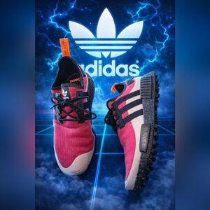 Adidas Boots Red and Black Sneakers